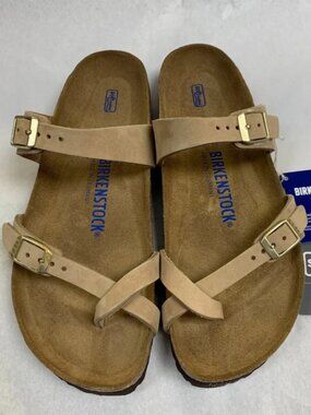 Birkenstock Mayari Sandcastle Soft Footbed Narrow Width Sandals